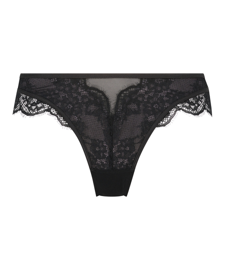 Elissa High Leg Brazilian, Black