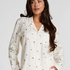 Jacquard Jacket Longsleeve, White