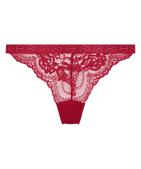 Kiss Thong, Red