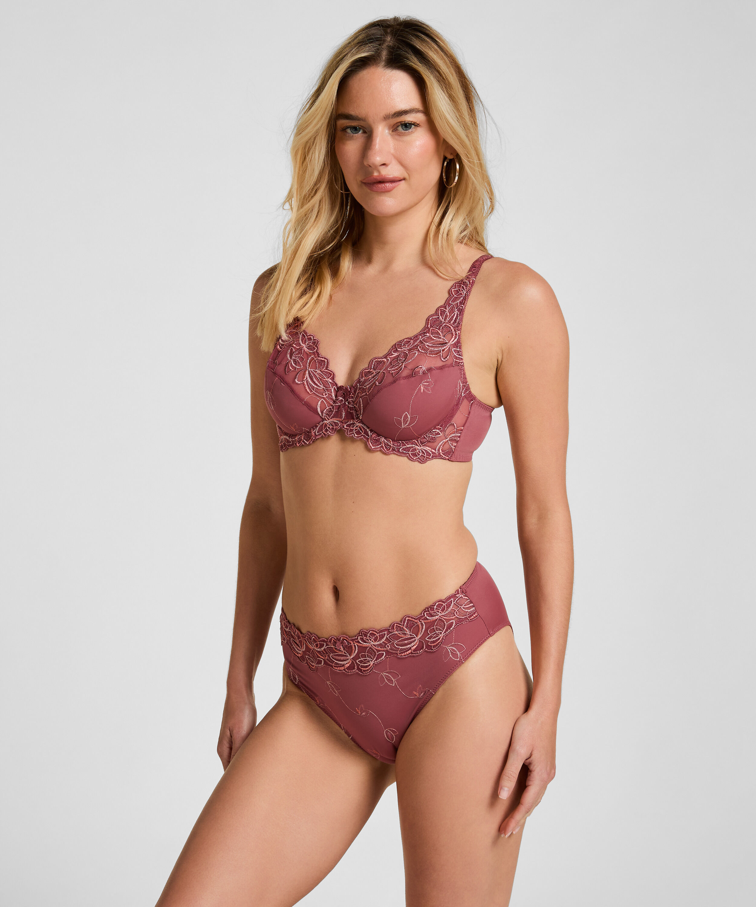 Diva High Knickers, Purple Diva High Knickers, Purple