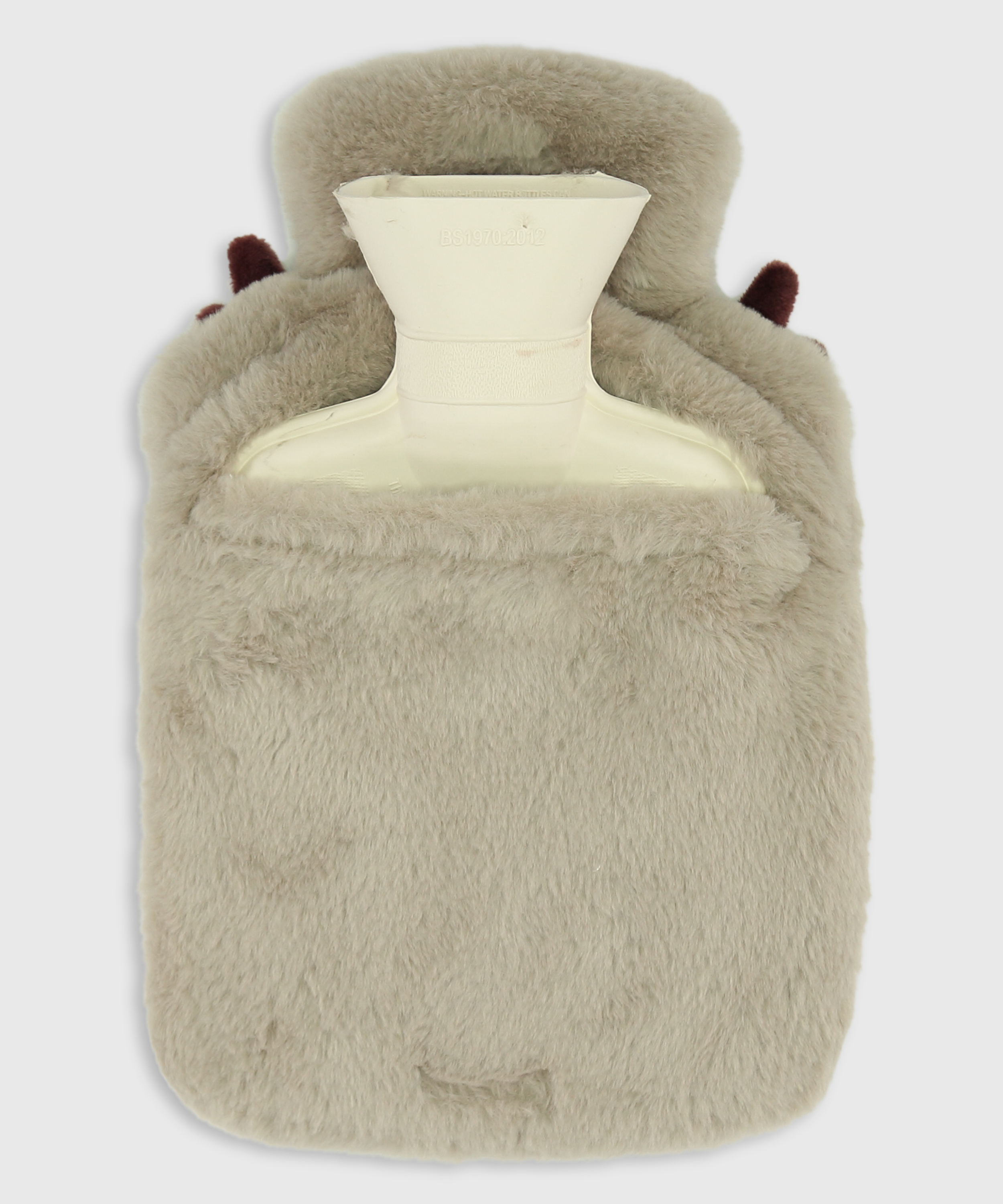 Reindeer Hot Water Bottle, Beige, main