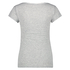 Top Rib V-Neck, Grey