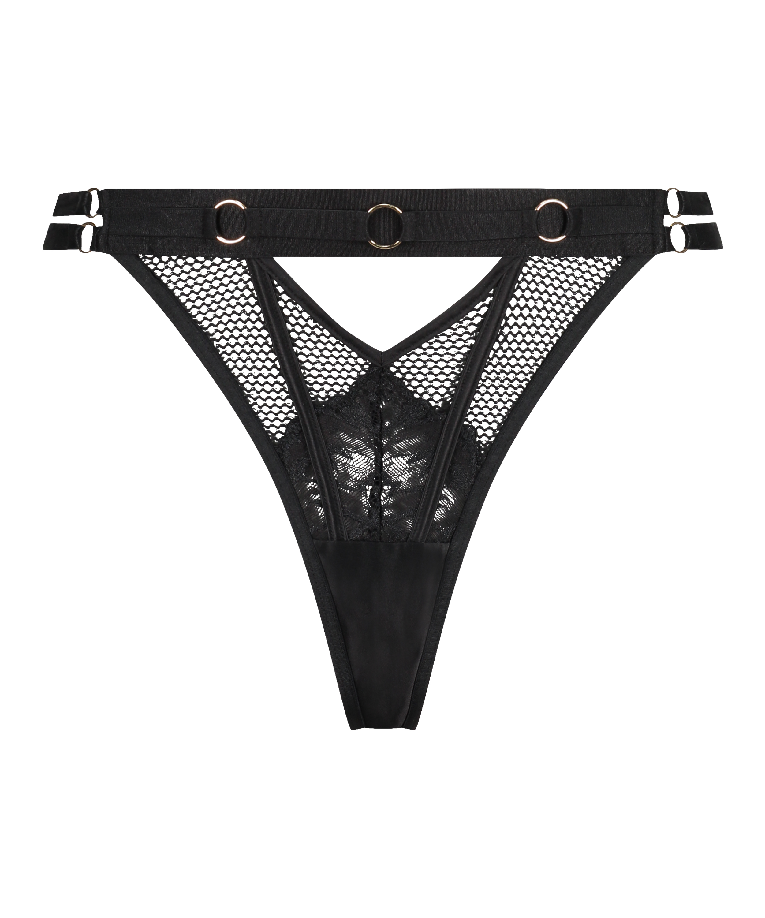 Pleasure Thong, Black, main