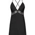Nina Slip Dress, Black