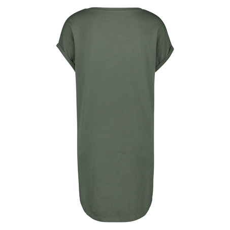 Round Neck Nightshirt, Green