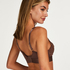 Morgan prosthetic underwireless bra, Brown
