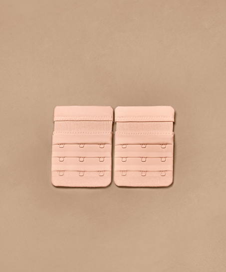 2-Pack Bra Extenders, Beige