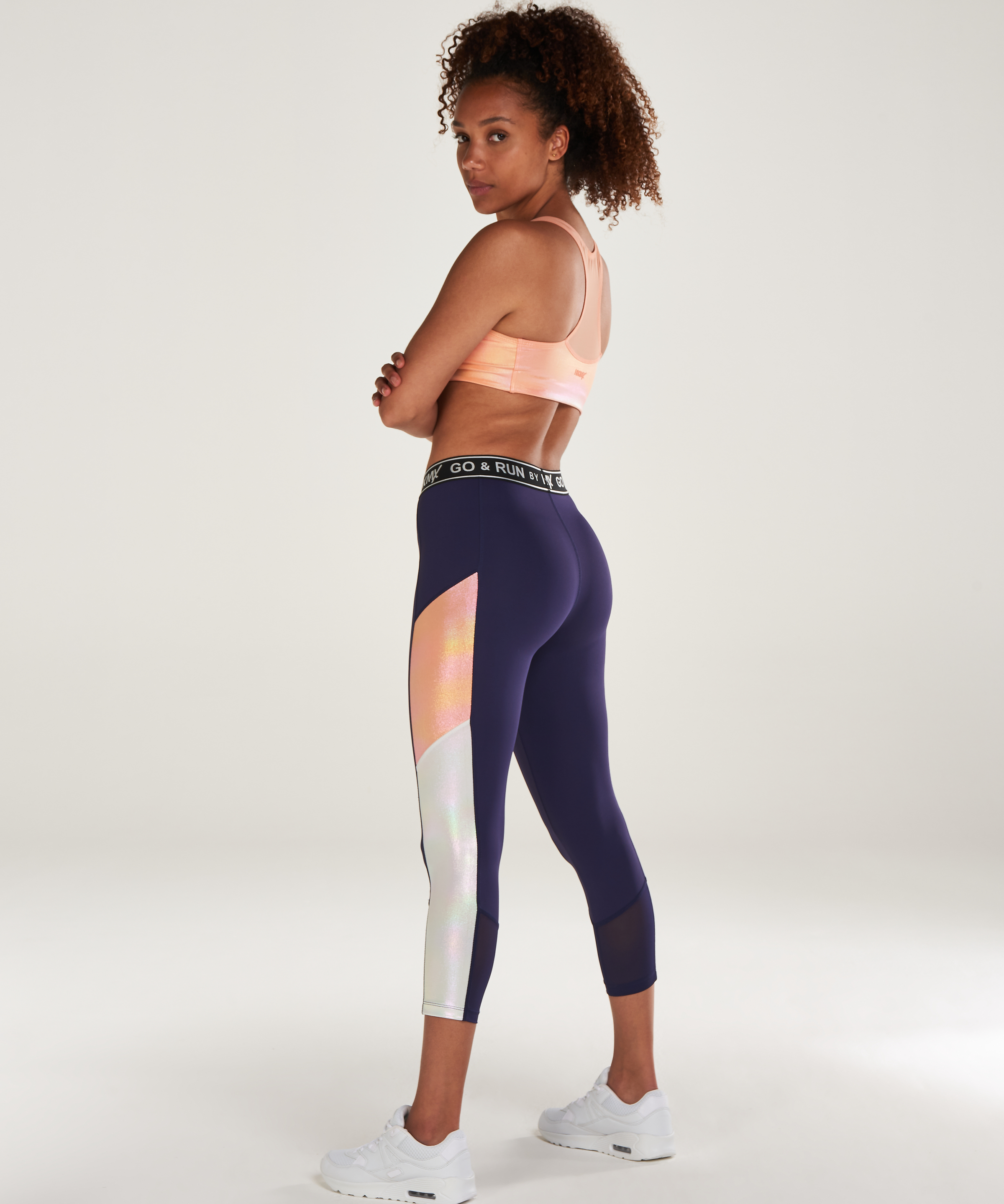 HKMX The Classic Level 2 Sports Bra, Orange, main