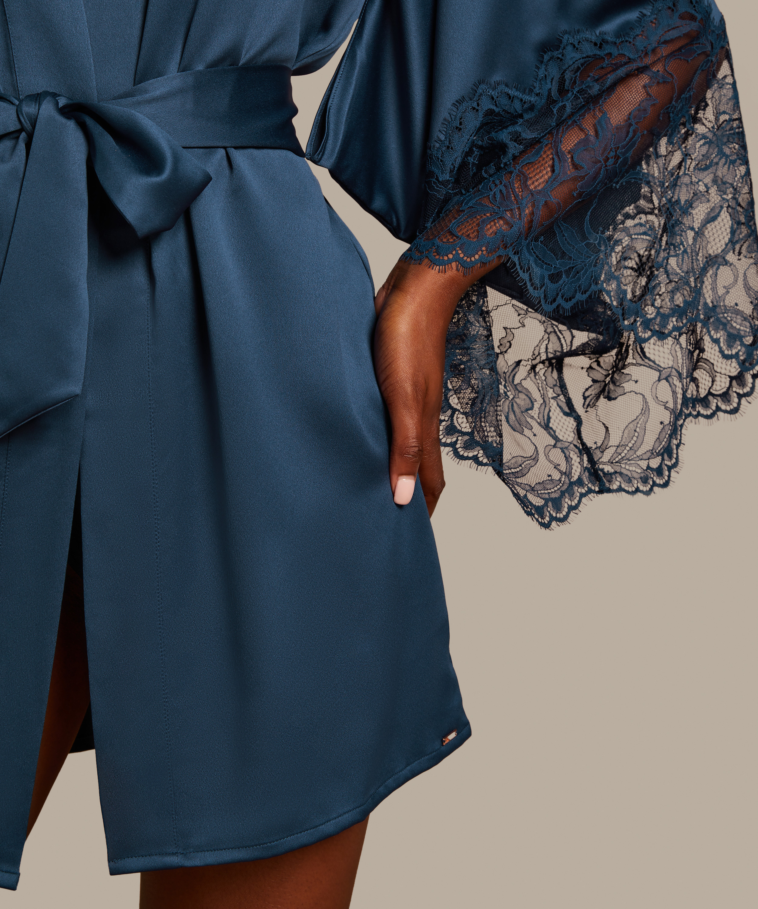 Sophia Kimono, Blue, main