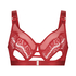 Aurelia Non-Padded Underwired Bra, Red