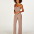 Premium Wide Leg Pants, Brown