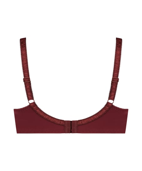 Diva Non-Padded Underwired Bra, Red