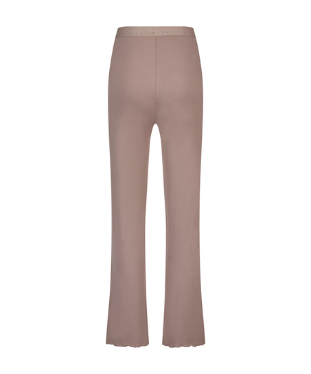 Premium Wide Leg Pants, Brown
