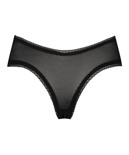 Franzi V-shaped Brazilian, Black