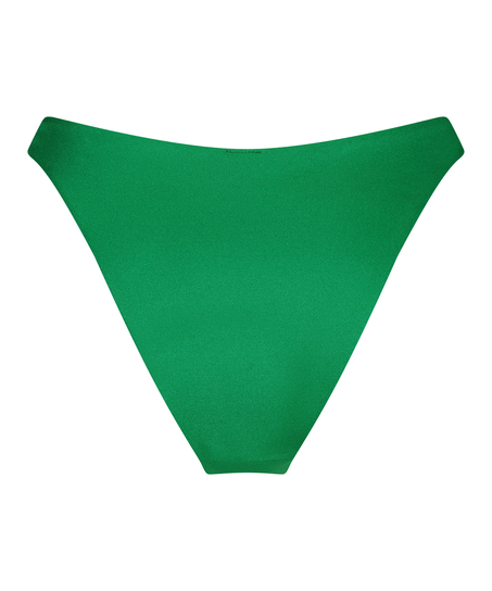 Antigua High Leg Bikini Bottom, Green
