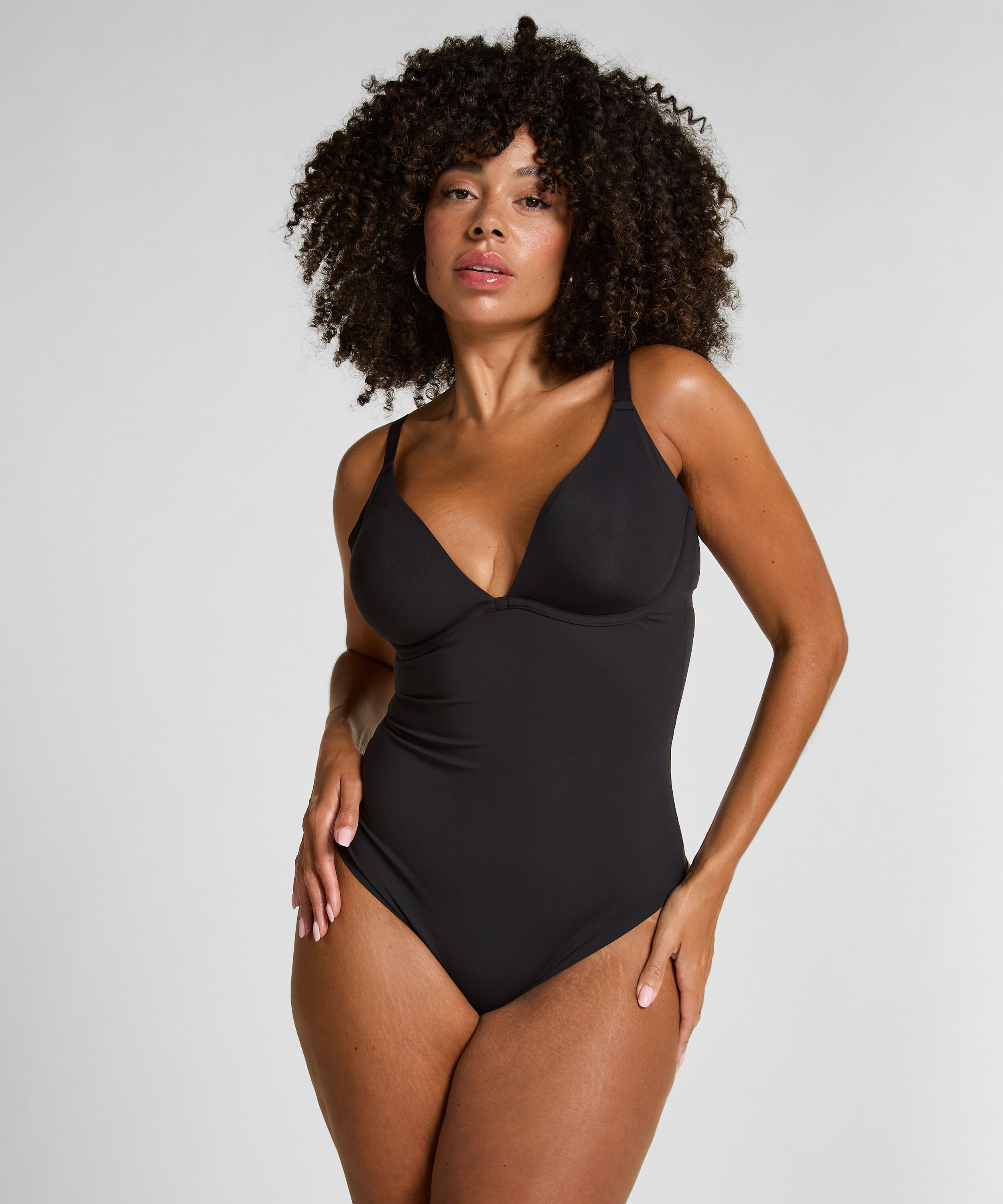 Smooth Non-Padded Body, Black Smooth Non-Padded Body, Black