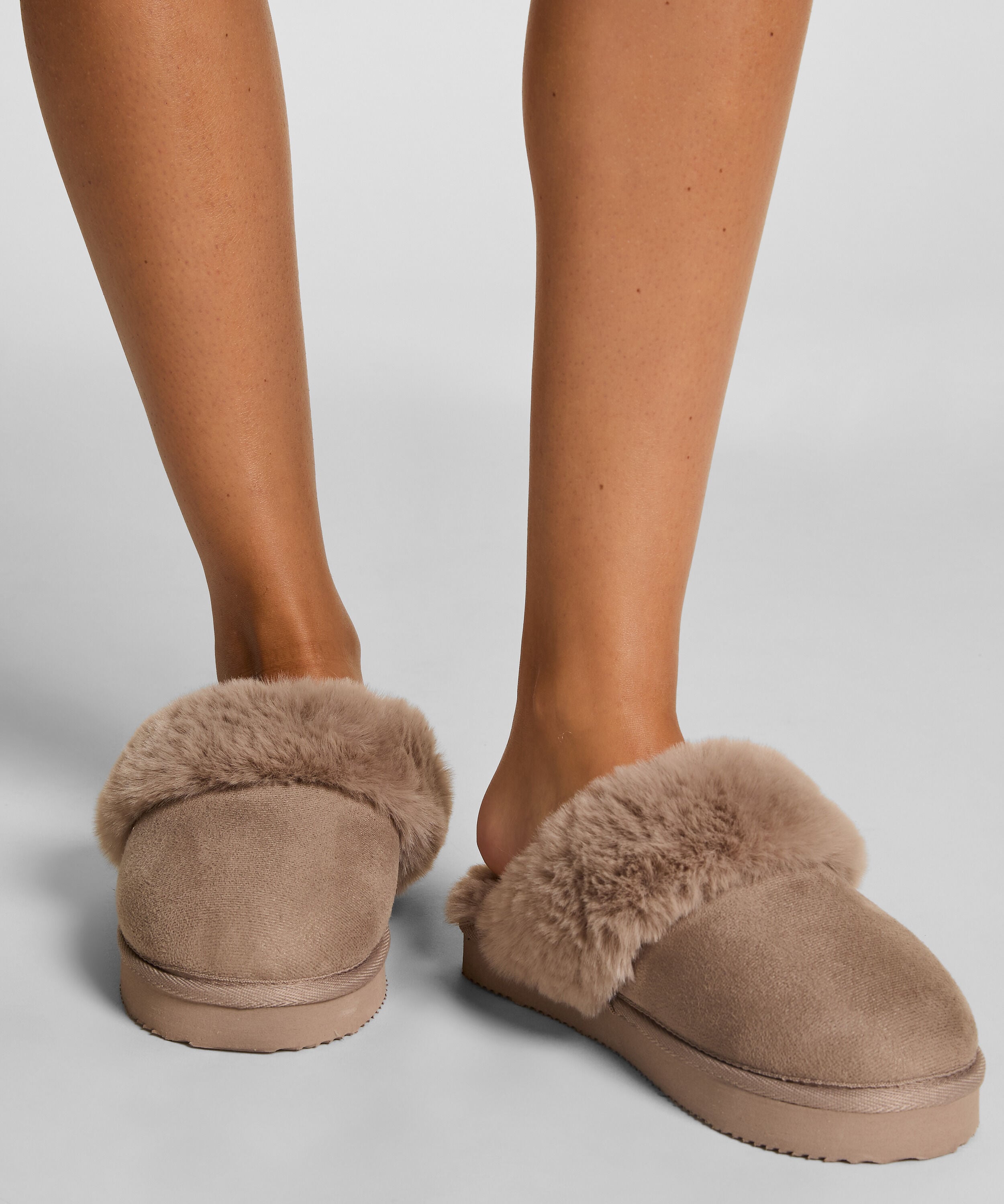 Slippers Reya, Grey