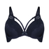 Georgia Padded Underwired Bra, Blue
