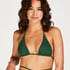 Digura triangle bikini top, Green