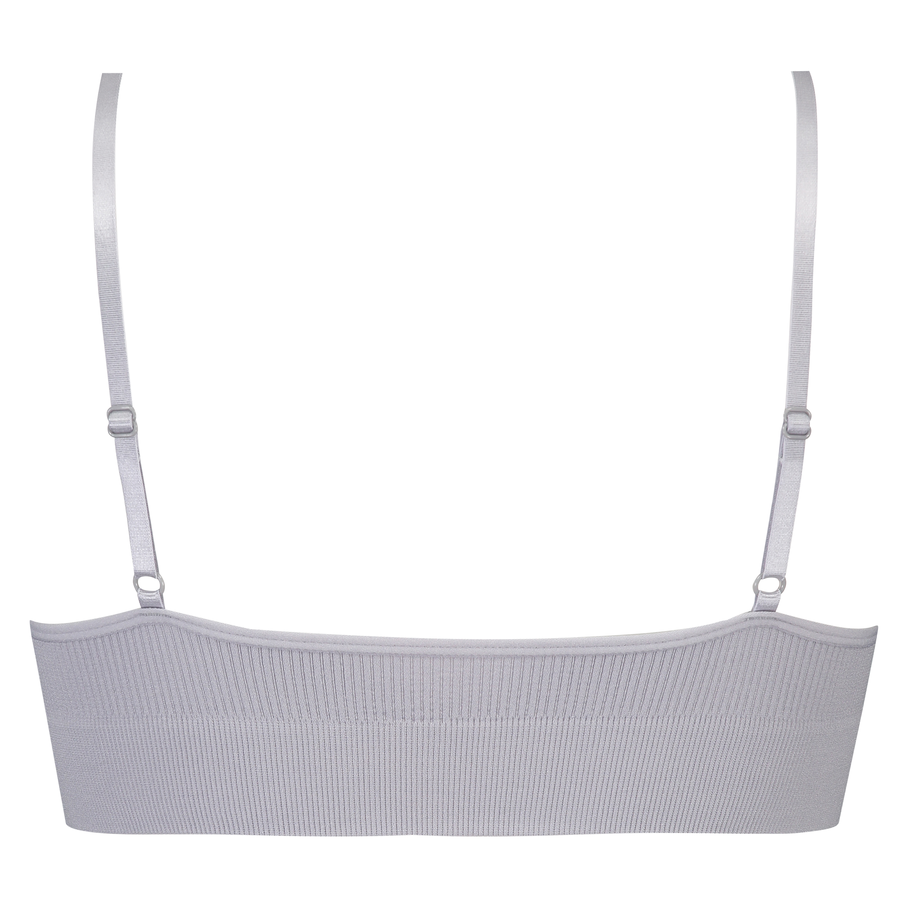 Seamless bralette, Grey, main