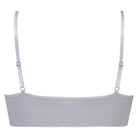 Seamless bralette, Grey