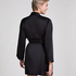 Satin kimono, Black