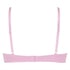 Plunge Padded Underwired Bra, Pink