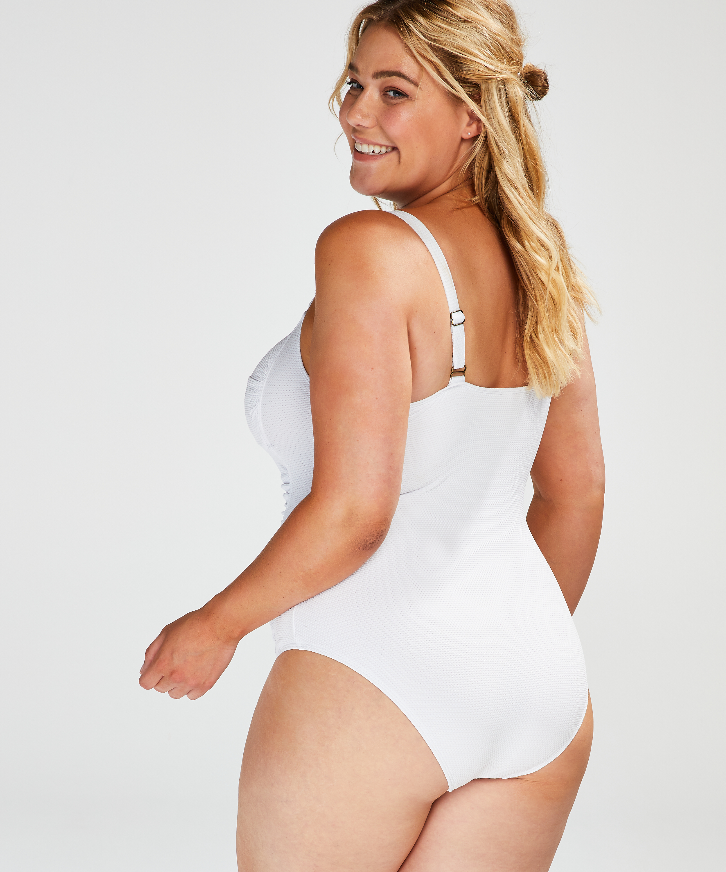 Scallop Dreams Ocean Swimsuit, White, main