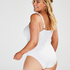 Scallop Dreams Ocean Swimsuit, White