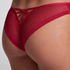Invisible Fishnet Brazilian, Red