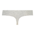 Invisible cotton thong, Grey