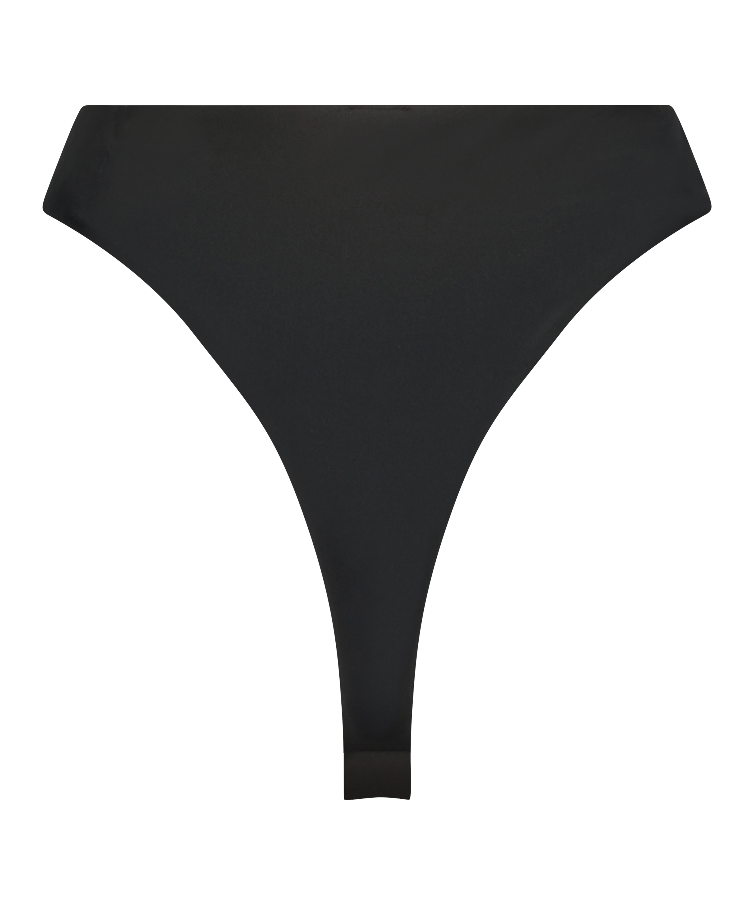 Sicily high-cut bikini bottoms, Black, main