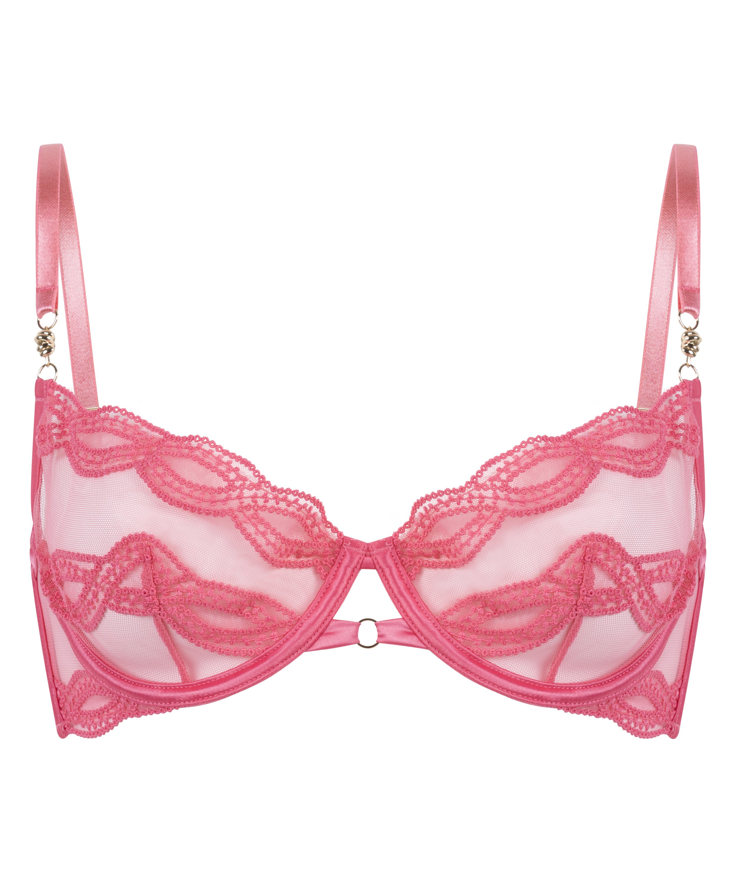 Shae Non-Padded Underwired Bra, Pink, main