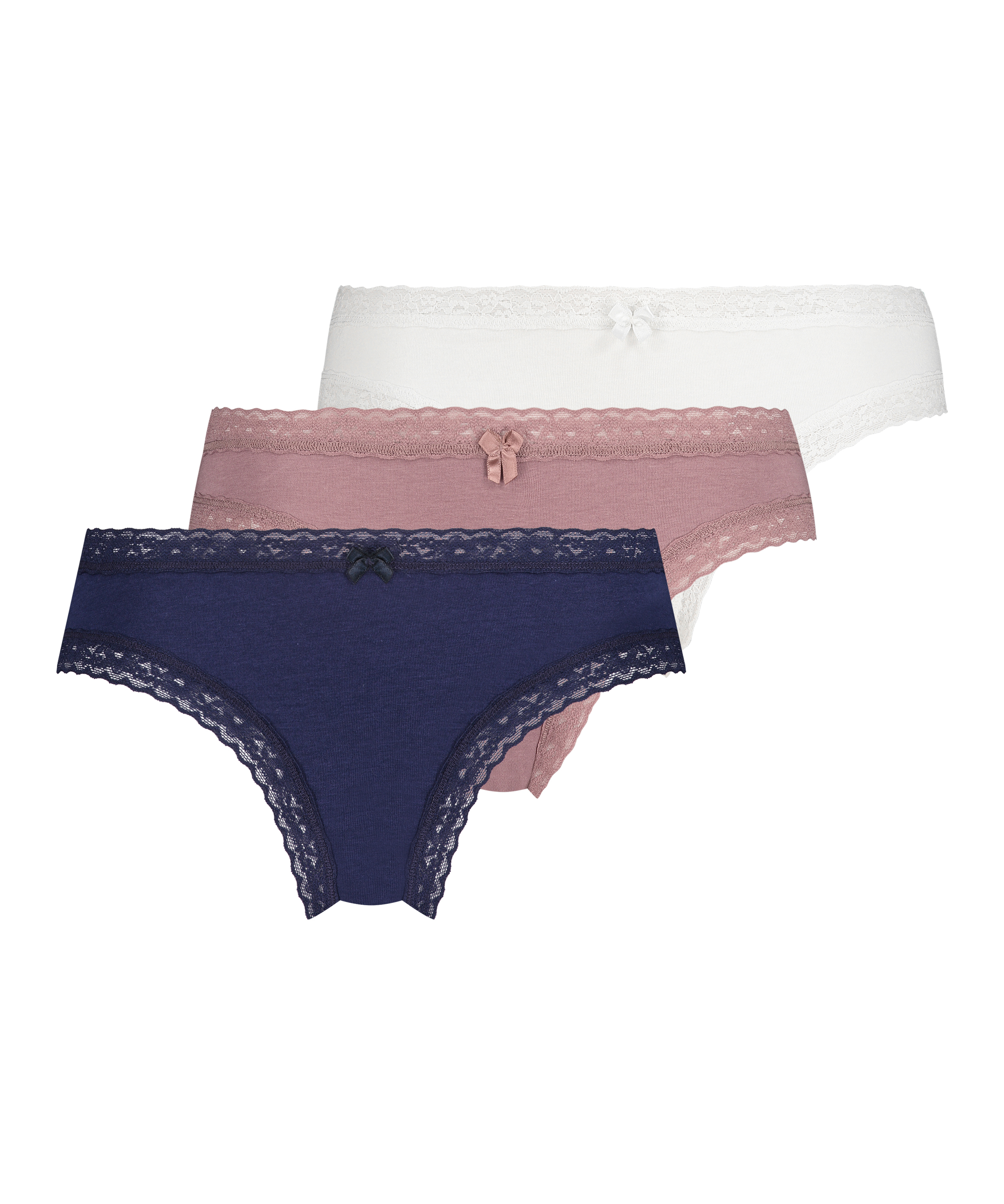 3 Pack Knickers, Blue, main