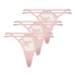 3-pack Thongs, Pink