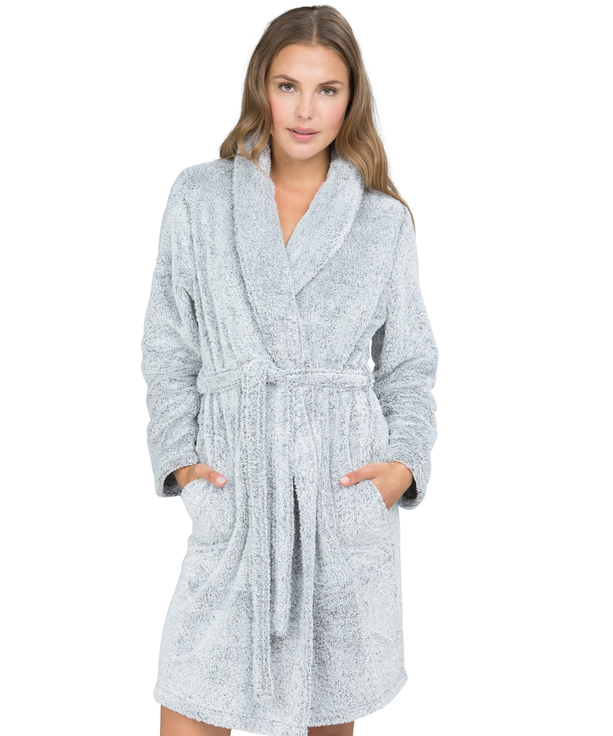 Bathrobe Snuggle, Grey, main
