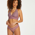 V-shape Mesh Brazilian, Purple