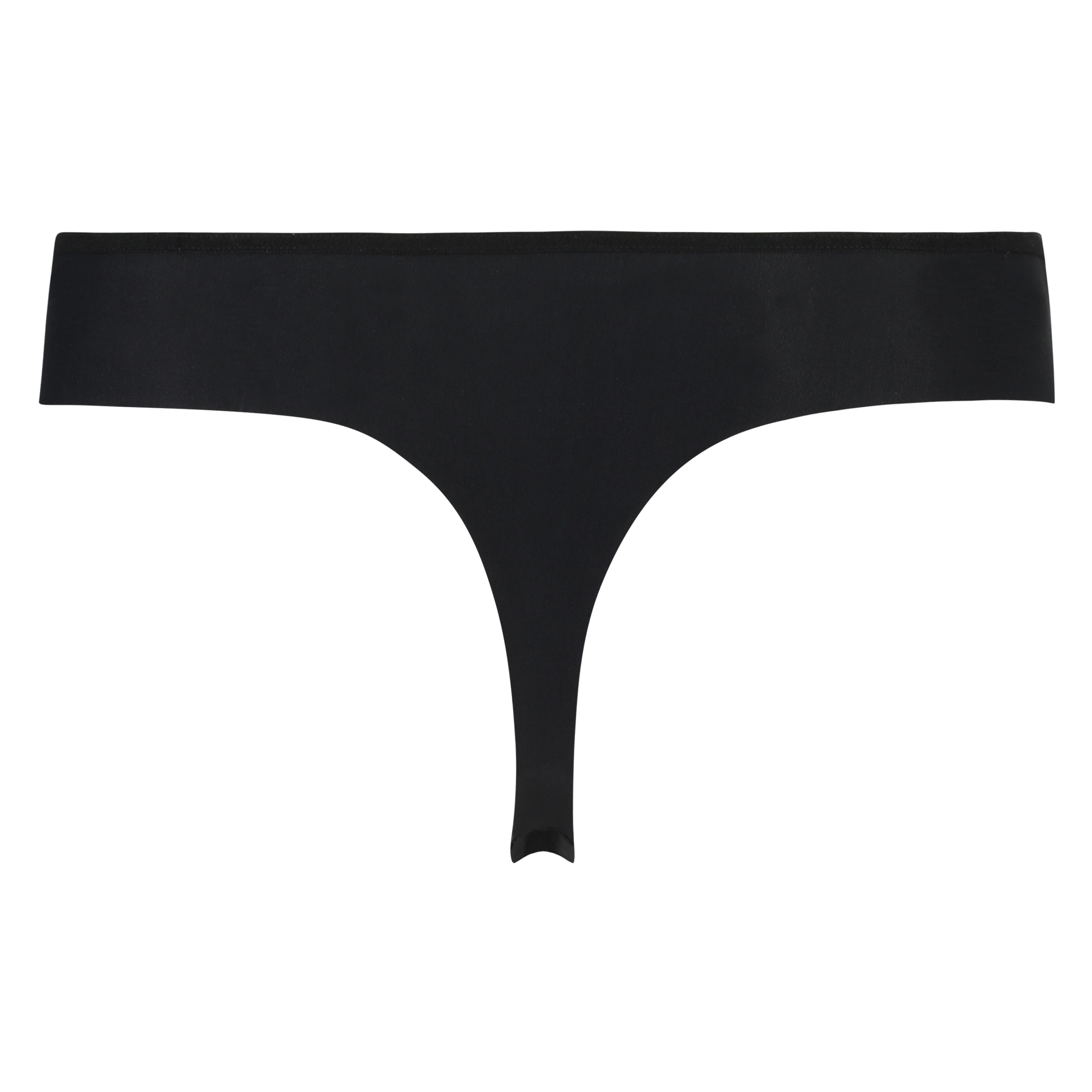 Invisible thong Stripe mesh, Black, main