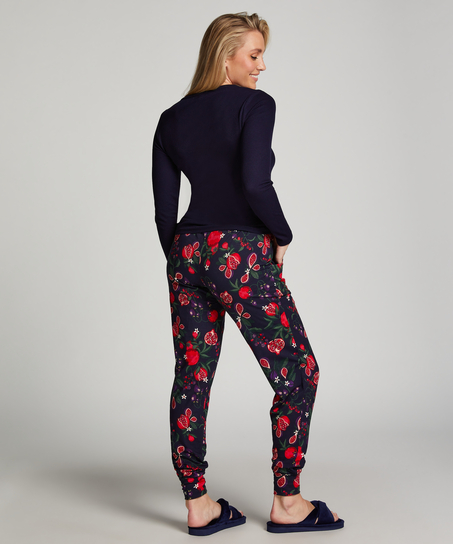 Jersey Pyjama Pants, Blue