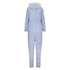 Fleece onesie, Blue