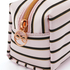 Striped Make-Up Bag, Pink