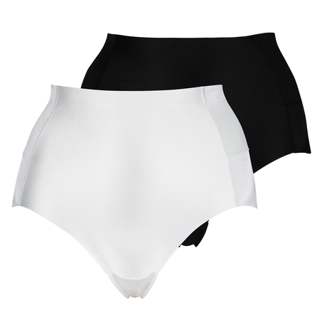 2-Pack Smoothing shaping brief - Level 1, White