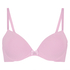 Plunge Padded Underwired Bra, Pink