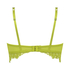Isabella Non-Padded Underwired Longline Bra, Green