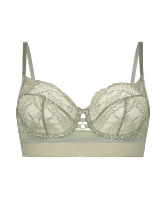 Chione Non-Padded Underwired Bra, Green