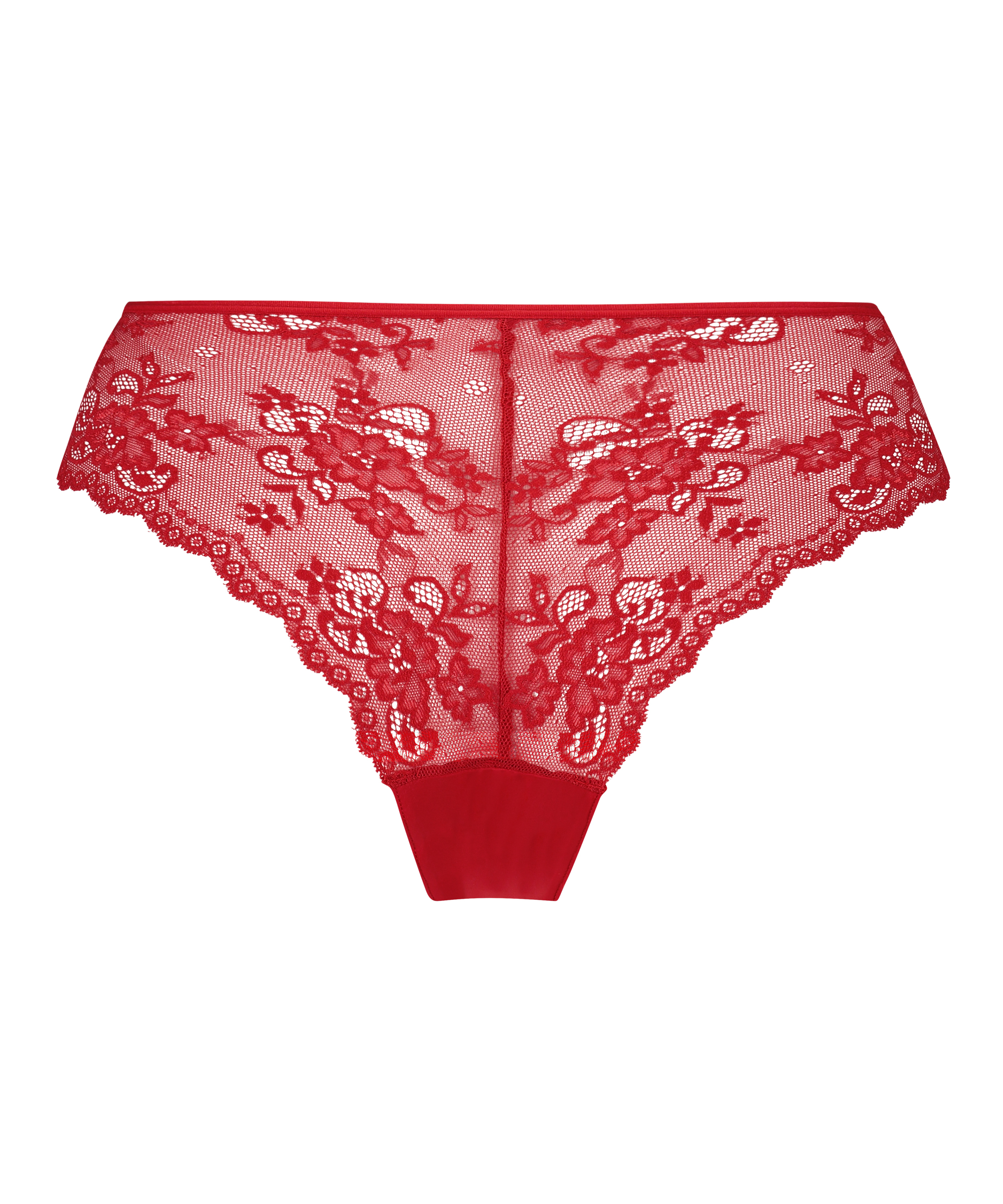 Invisible Lace Back Brazilian, Red, main