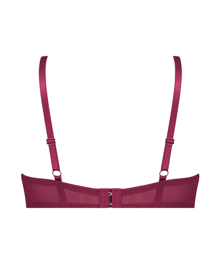 Georgia Padded Underwired Bra, Red