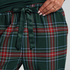Flannel Pyjama Pants, Green
