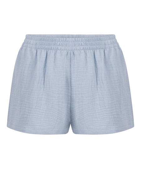 Muslin Short, Blue