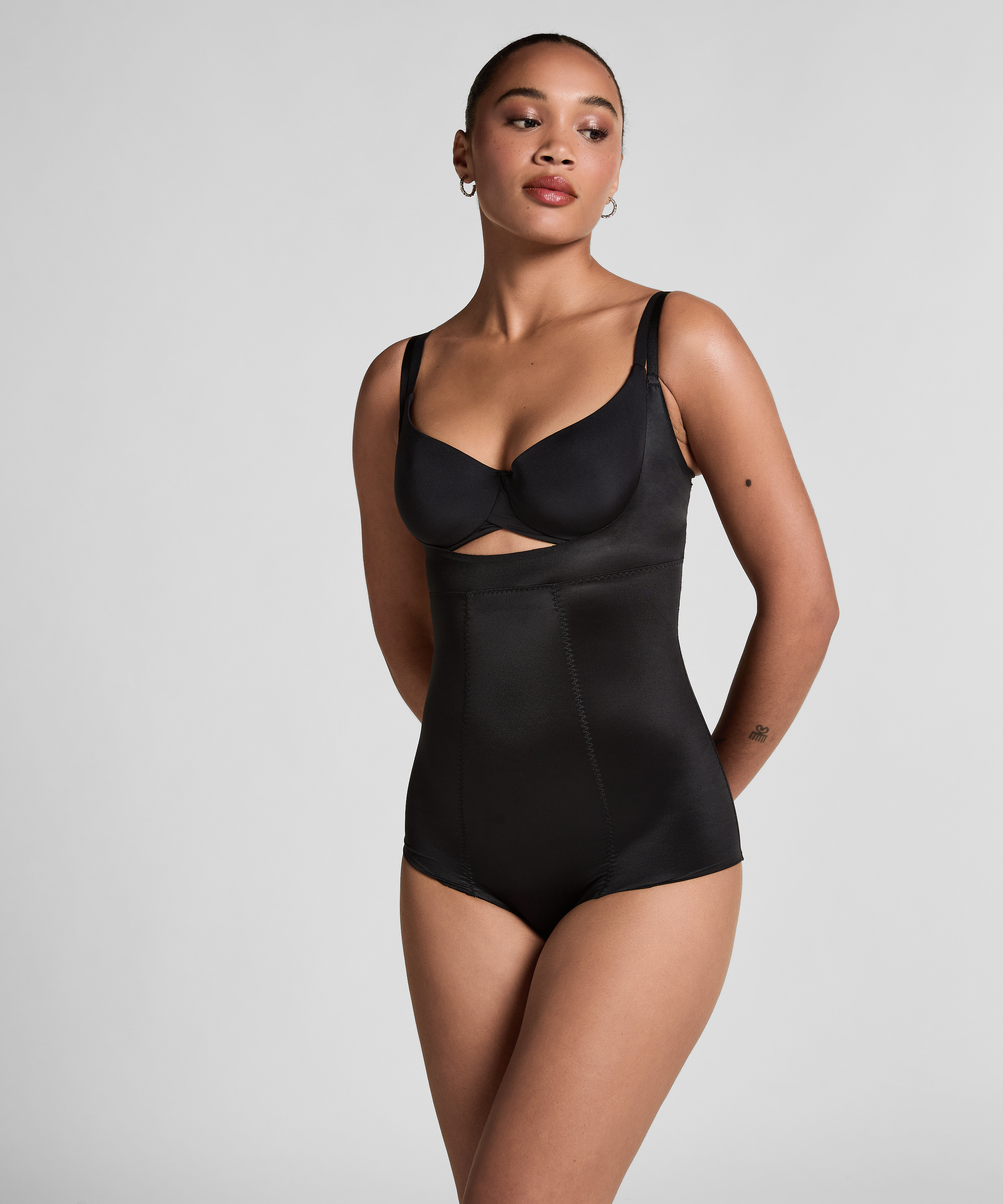 Sculpting scuba body, Black, main